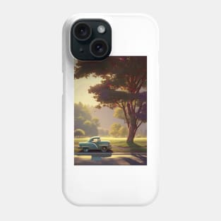 Nostalgia under the Oak tree Phone Case