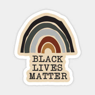 Black Lives Matter Rainbow Magnet
