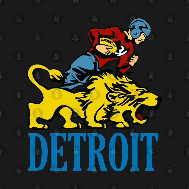 Detroit Lions 1934-1945 by Colonel JD McShiteBurger