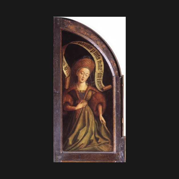 the cumaean sibyl 1432 - Jan van Eyck by Kollagio