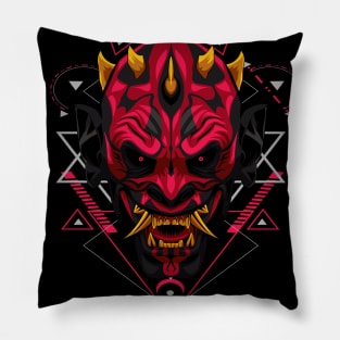 king devil scary Pillow