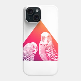 Colorful Budgies Phone Case