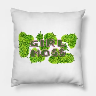 Girl moss Pillow