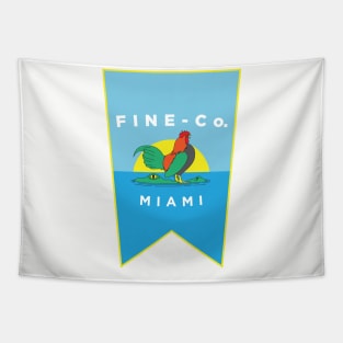 Fine-Co Miami Burgee Flag Tapestry