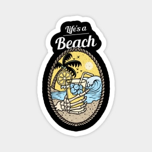 Life Is A Beach Magnet