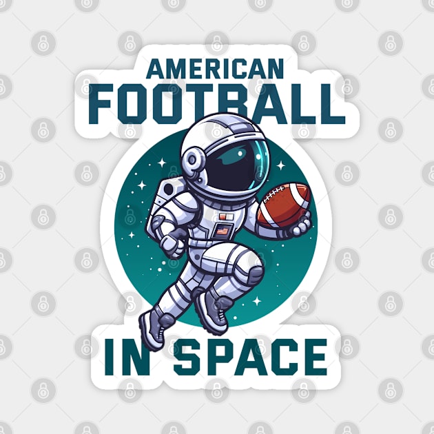 American Football Space - Astro Magnet by mirailecs