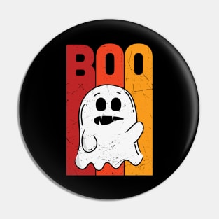 Funny Boo Spooky Ghost Halloween Gift Pin