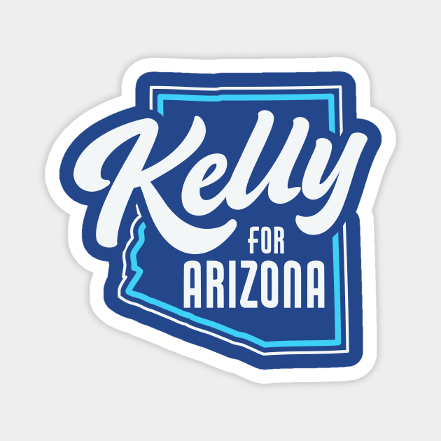 Retro Kelly for Arizona Senate // Kelly for Senate Magnet by SLAG_Creative