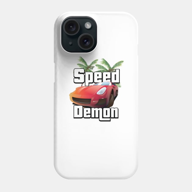 Speed Demon Phone Case by nickemporium1