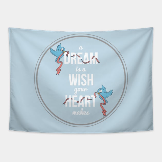 Dream a Wish Tapestry by fashionsforfans