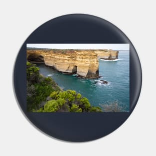 Loch Ard Gorge limestone cliffs. Pin