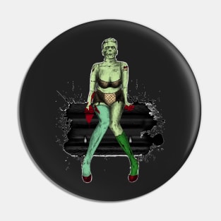 The Frankenbabe Pin