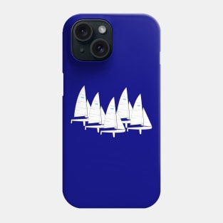 470 Sailboats Racing Phone Case