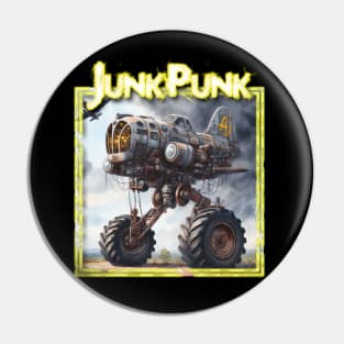 JunkPunk - Biped Plane - WelshDesigns Pin