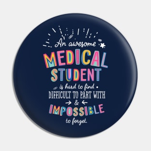 An awesome Medical Student Gift Idea - Impossible to Forget Quote Pin