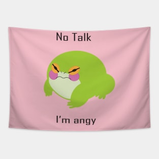 Angy Frog Tapestry