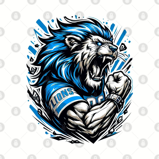 Detroit Lions by elegantelite