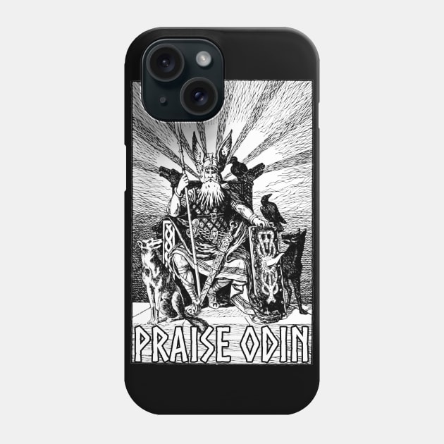 Praise Odin Phone Case by artpirate