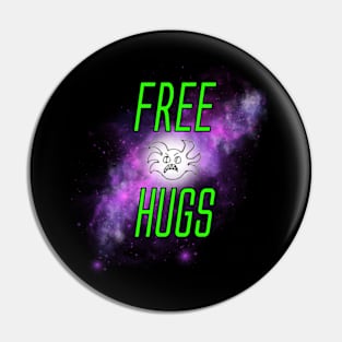 Free Hugs Pin