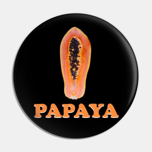 Papaya lovers Pin