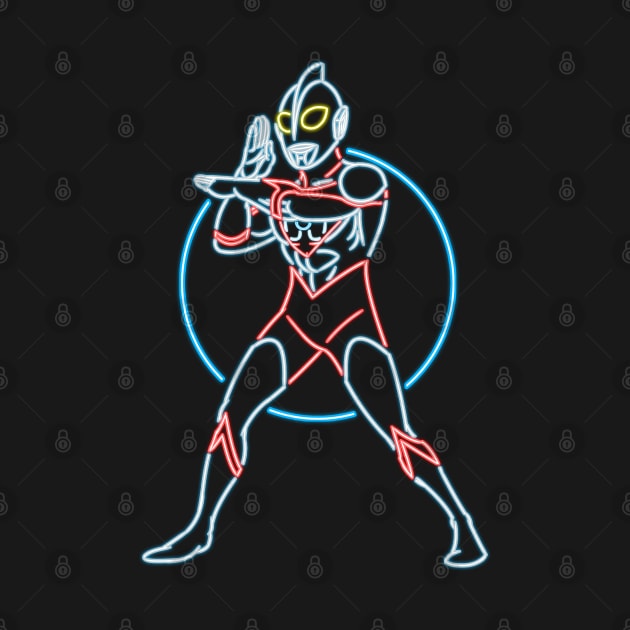 Ultraman neon by AlanSchell76