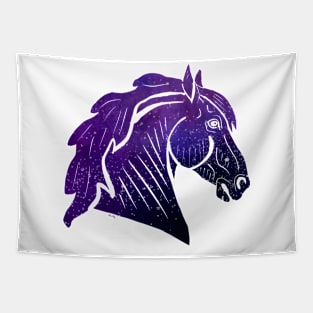 Galaxy Horse Tapestry