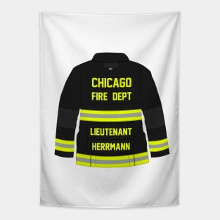 CHICAGO FIRE - LIEUTENANT HERRMANN - TURN OUT COAT Tapestry