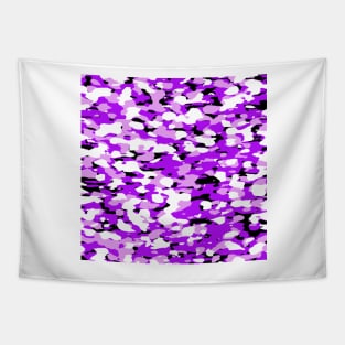 Purple Camouflage Tapestry