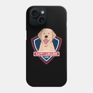 Happy Labrador Club Phone Case