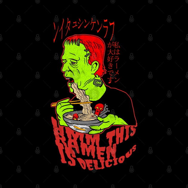 Frankenstein love ramen by Brotherconk