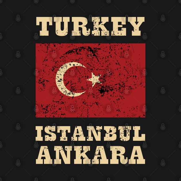 Flag of Turkey by KewaleeTee