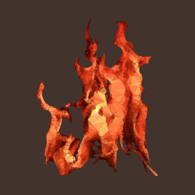 Low Poly Fire by TRIME