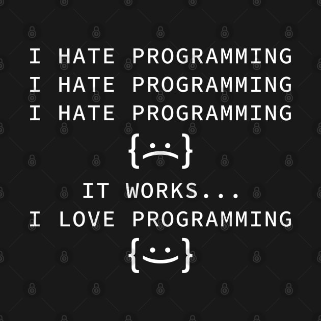 I Hate Programming by LuckyFoxDesigns