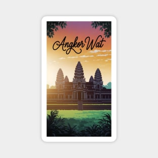 Angkor Wat Sunrise Magnet