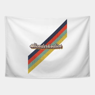 retro vintage color Slenderbodies Tapestry