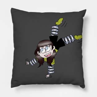 Springy Girl Pillow