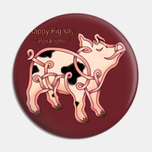 Happy Pig Pin