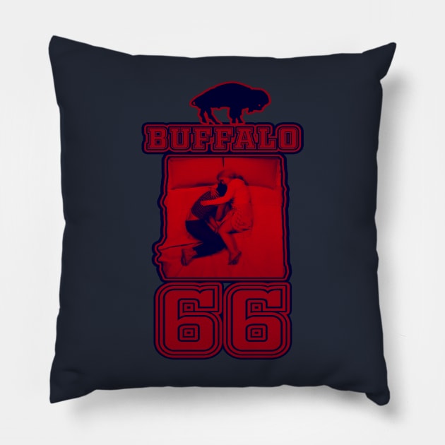 Buffalo 66 End Scene Pillow by The Dark Vestiary