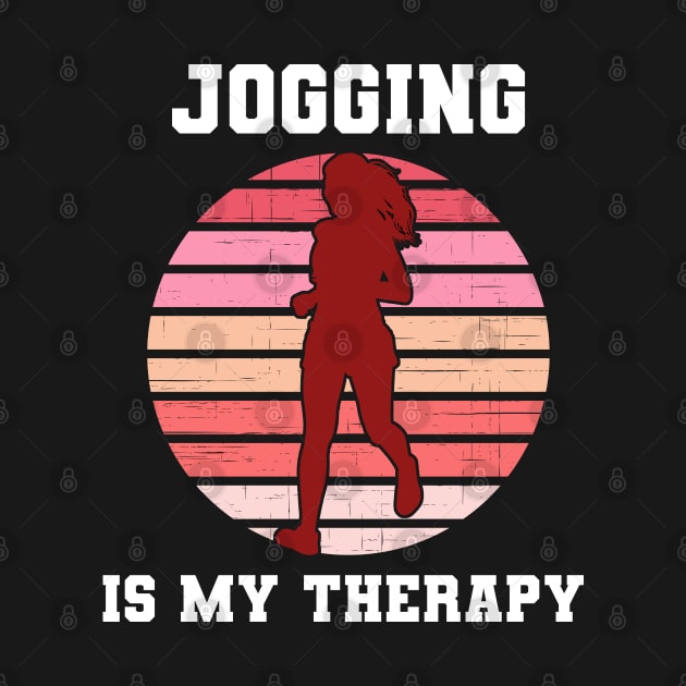 Jogging Is My Therapy by coloringiship