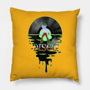 Vinyl LP record disco soul train Pillow