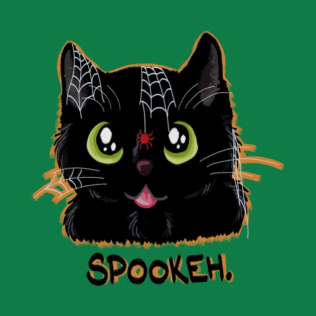 Spookeh Cat by Battsii Collective