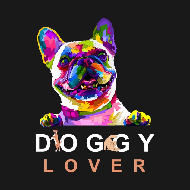 Doggy Lover Pop Art by RoadTripWin