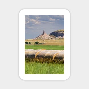 Chimney Rock, Nebraska, USA (C023/8420) Magnet