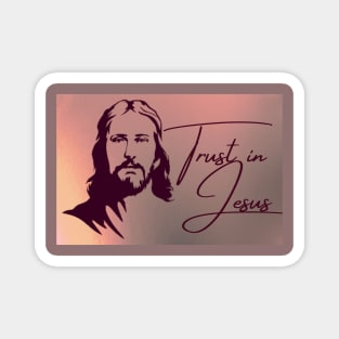 Trust in Jesus Magnet