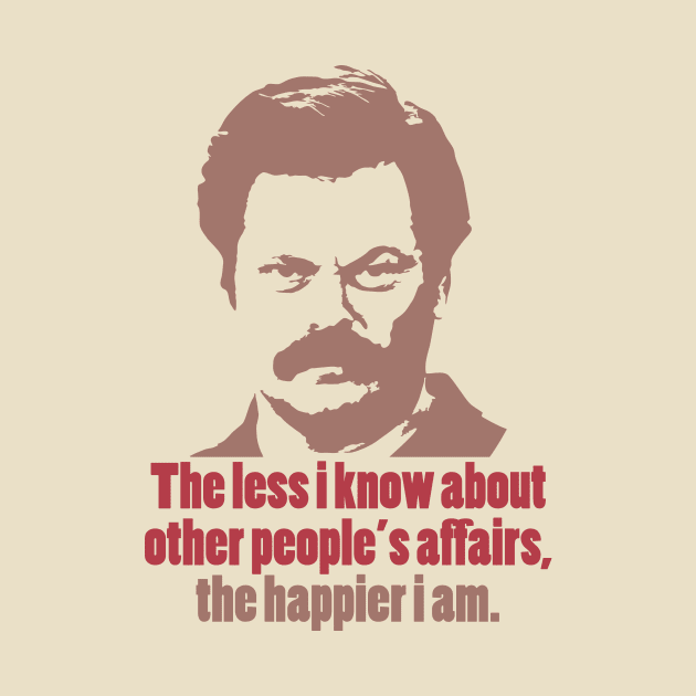 Ron tv show parks Swanson by coolab