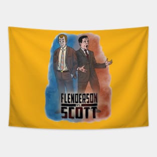 Flenderson Vs Scott Tapestry