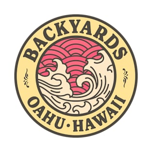 Backyards Hawaii Surf Badge T-Shirt