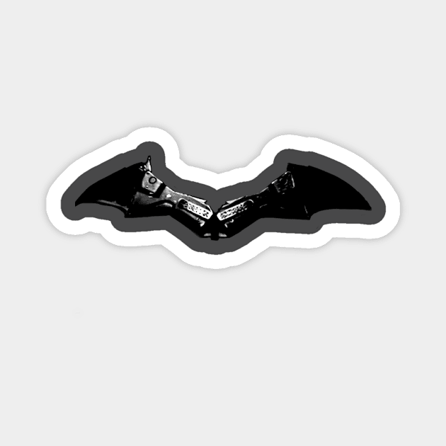 R-Patt is the bat gun symbol Magnet by Diversions pop culture designs