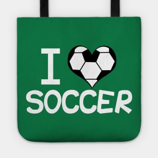I Love Soccer Tote