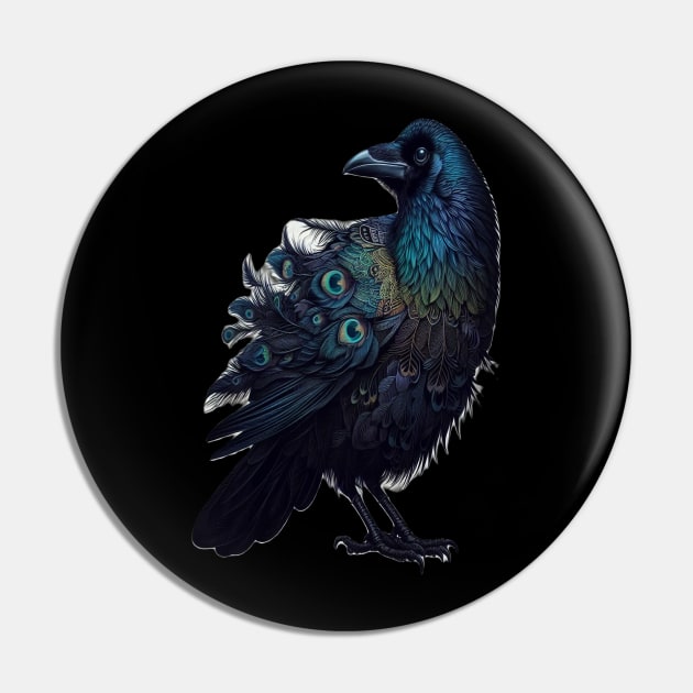 Colorful Raven. Pin by DAVT